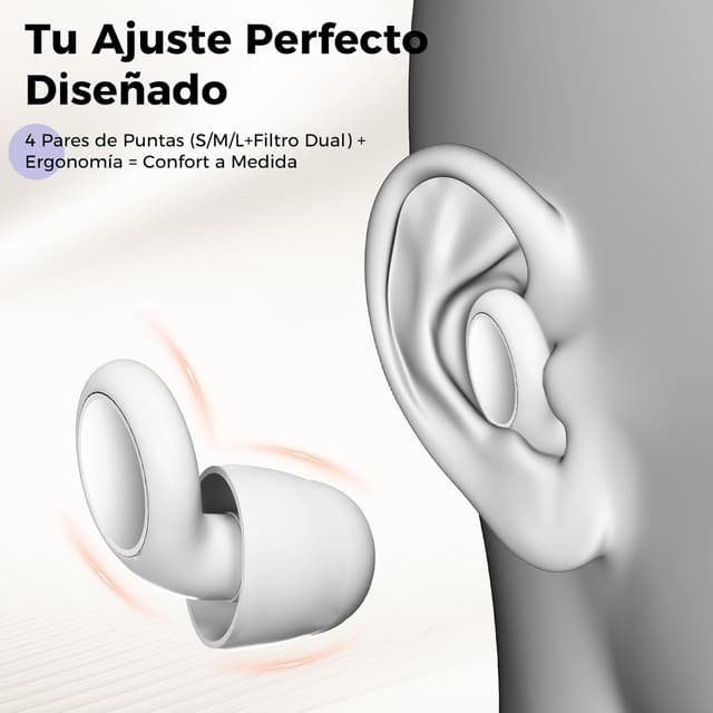 Thumbnail 4 de Tapones Oídos Quies Noise Cancelling 💤 para Dormir y Viajar