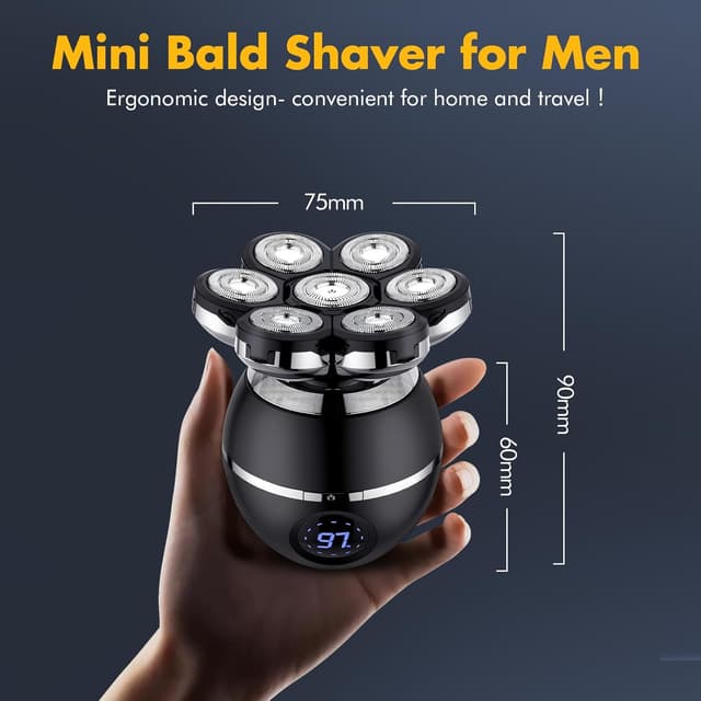 Detalle 2 de ETENTOUS head shaver for bald men