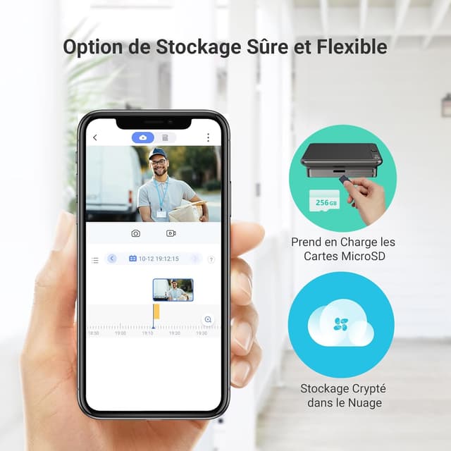 Thumbnail 6 de EZVIZ CP4 judas de porte 4600 mAh