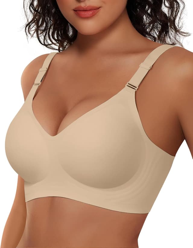 Detalle de Vertvie Wireless Push-Up Bra full coverage