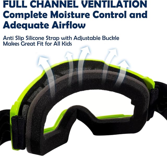 Thumbnail 4 de SAKOU Kinder Motorradbrille 85 g für MX