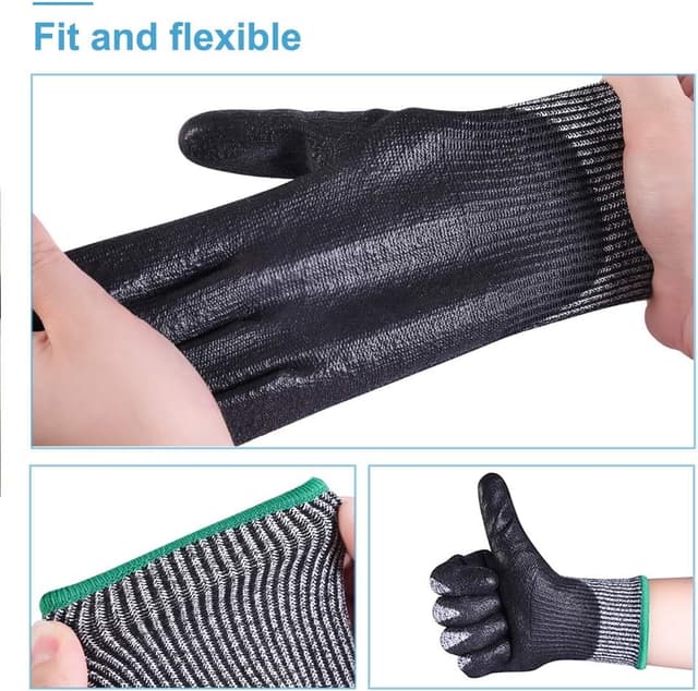 Thumbnail 3 de Donfri Cut Resistant Gloves Level 5, Size M