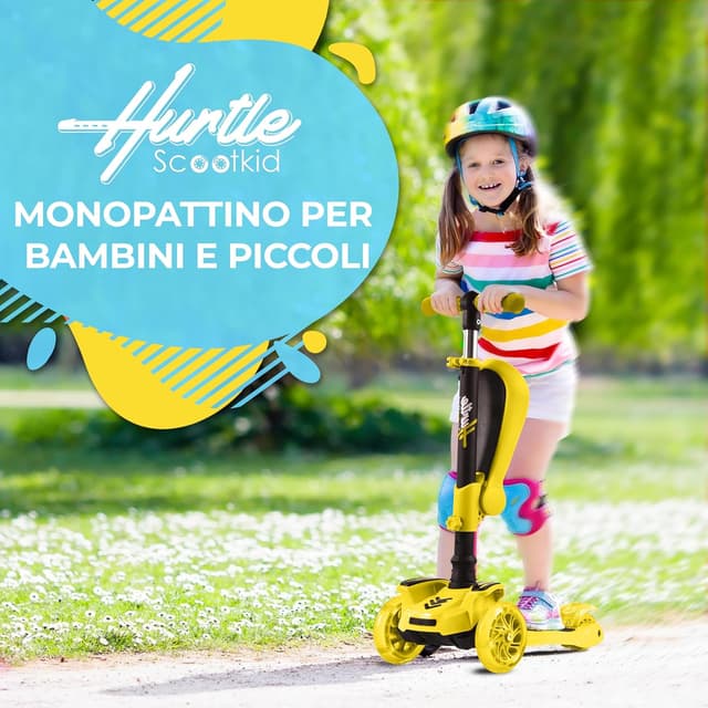 Thumbnail 1 de Hurtle Monopattino a 3 ruote 1–14 anni 🛴