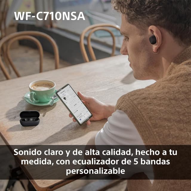 Detalle 2 de Sony WF-C710NSA Auriculares Inalámbricos con Cancelación de Ruido