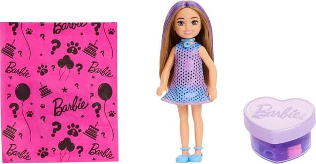 Thumbnail 6 de Barbie Party Unboxed Chelsea-Puppen Glam