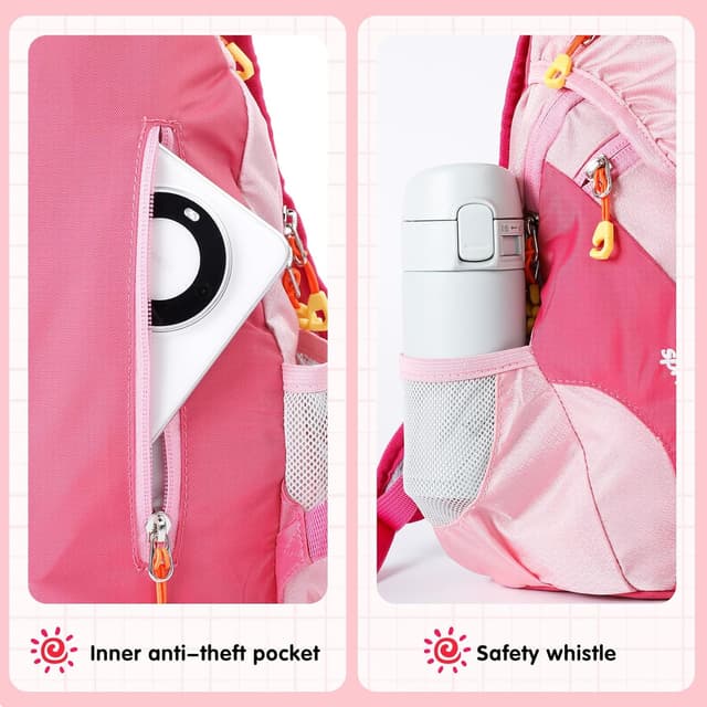 Thumbnail 6 de Cozary Zaino 5L per Bambini Rosa