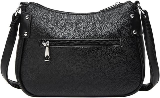 Detalle de Schultertasche für Frauen: Kleine Umhängetasche & Crossbody mit verstellbarem, abnehmbarem Gurt