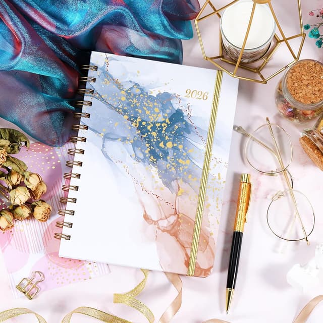 Thumbnail 6 de 2026 Planner Weekly Monthly 8.5x6.4 in