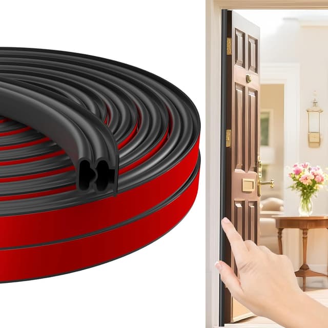 Imagen de Jobon Draft Excluder for Doors: Thickened Weather Stripping (6M) 🚪 en OfertitasTOP