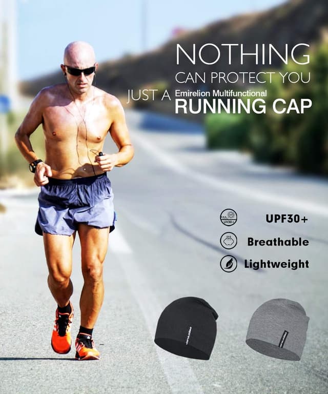 Thumbnail 6 de EMPIRELION Multifunktionale leichte Running Beanie-Mütze (9") – Skull Cap für Helm, Radsport & Alltag, unisex