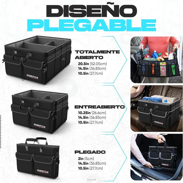 Thumbnail 5 de Fortem Organizador Maletero Coche 50L