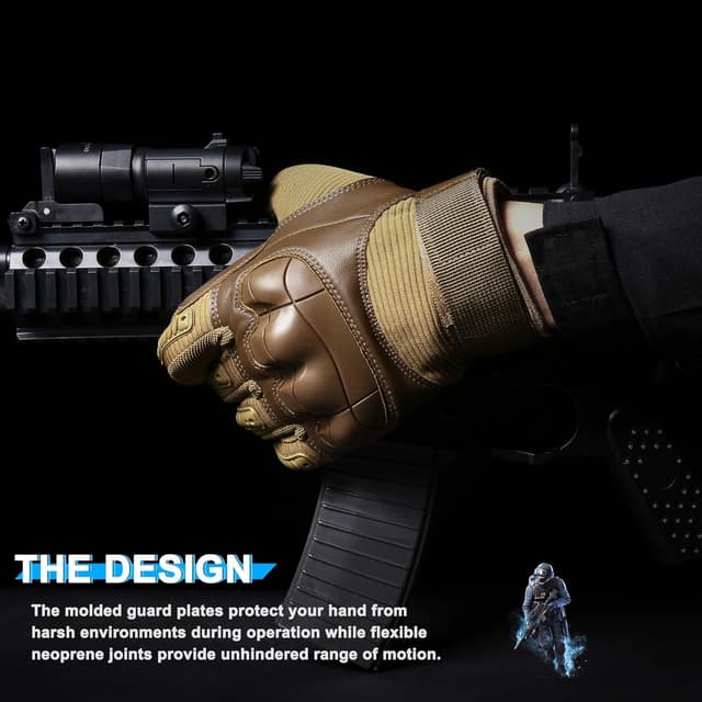 Detalle de WTACTFUL Touch Screen Full Finger Gloves for Cycling & Motorcycle Riding