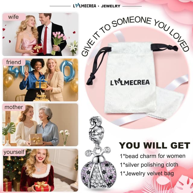 Thumbnail 6 de LMLMECREA Charm Anhänger 925 Silber