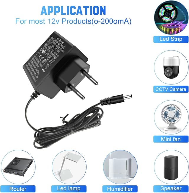 Detalle 2 de A.bigwhale 12V Netzteil 2A đ