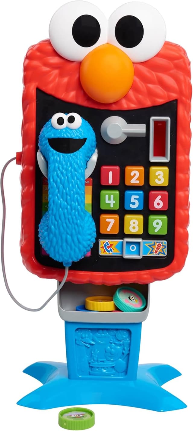 Detalle de Sesame Street Elmo’s Sing & Learn 17.5 Inch Playphone (Learning Toy for Ages 2+)