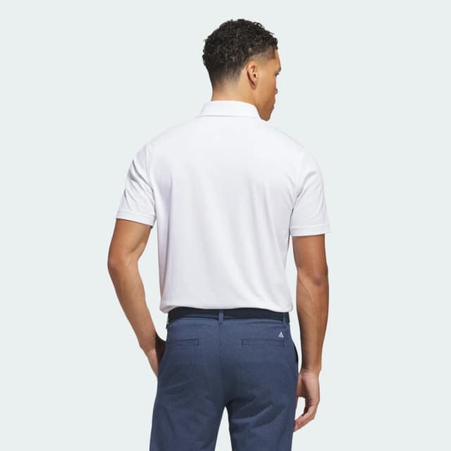 Detalle 2 de adidas Polo Go-To blanco