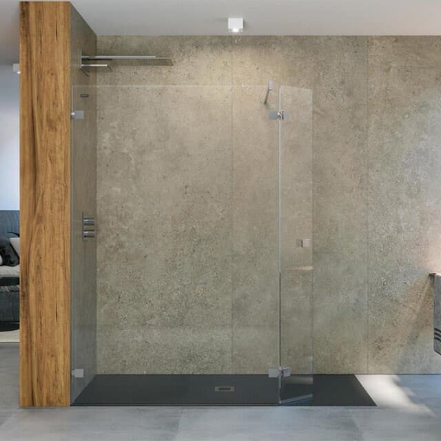 Imagen de Duscholux D3 Essence Panel fijo+1/2 puerta ducha 200 cm en OfertitasTOP