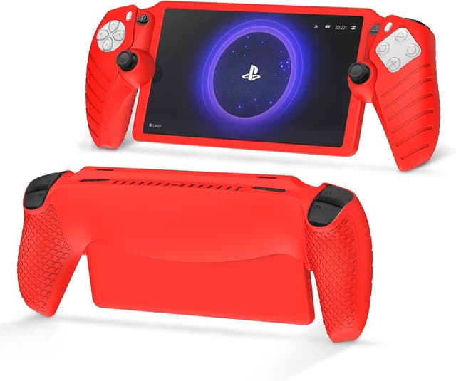 Detalle de PlayStation Portal Hülle mit TPU Case Rot