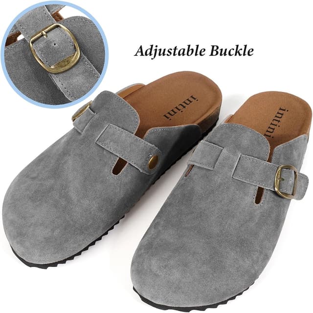 Thumbnail 4 de Intini Zuecos y Mules pantuflas piel con corcho 36-46