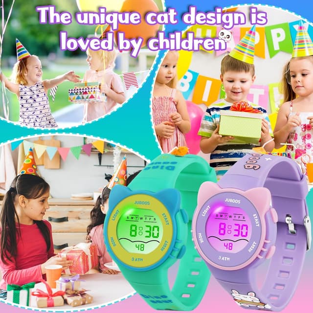 Thumbnail 4 de Juboos Reloj Digital Deportivo para Niños 3,5 cm