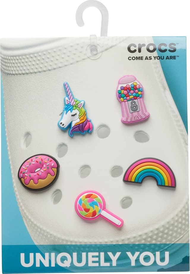 Detalle de Crocs Jibbitz lot de 5 breloques licorne pour chaussures