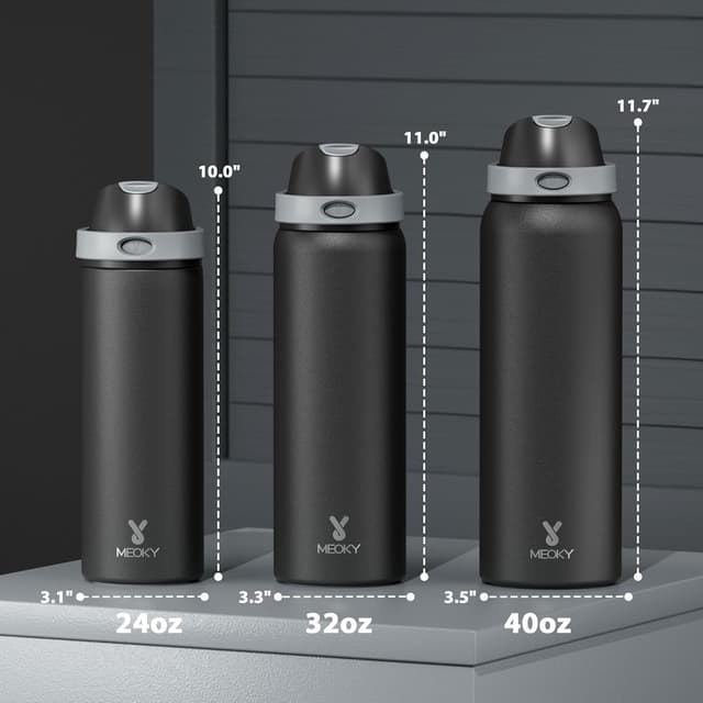 Detalle 1 de Meoky Stainless Steel 24 oz Bottle 🥤