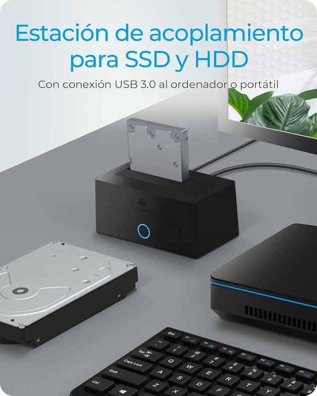 Detalle 2 de Icy Box Estación de Acoplamiento USB 3.0 5 Gbit/s