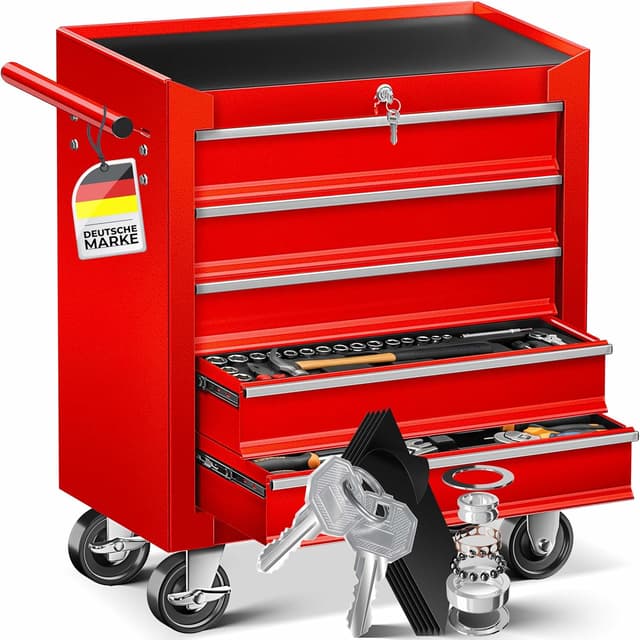 Thumbnail 6 de MASKO Werkstattwagen 5 Schubladen