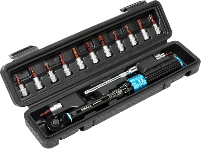 Thumbnail 6 de Set di chiavi dinamometriche Shall da 15 pezzi 1/4" (2–25 Nm), doppia direzione regolabile