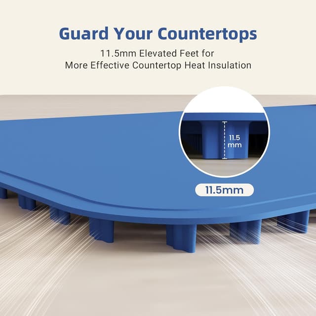 Thumbnail 6 de Elektrisches Speisenwärmtablett von Luxbird mit Temperaturregelung & Timer (Tintenblau)