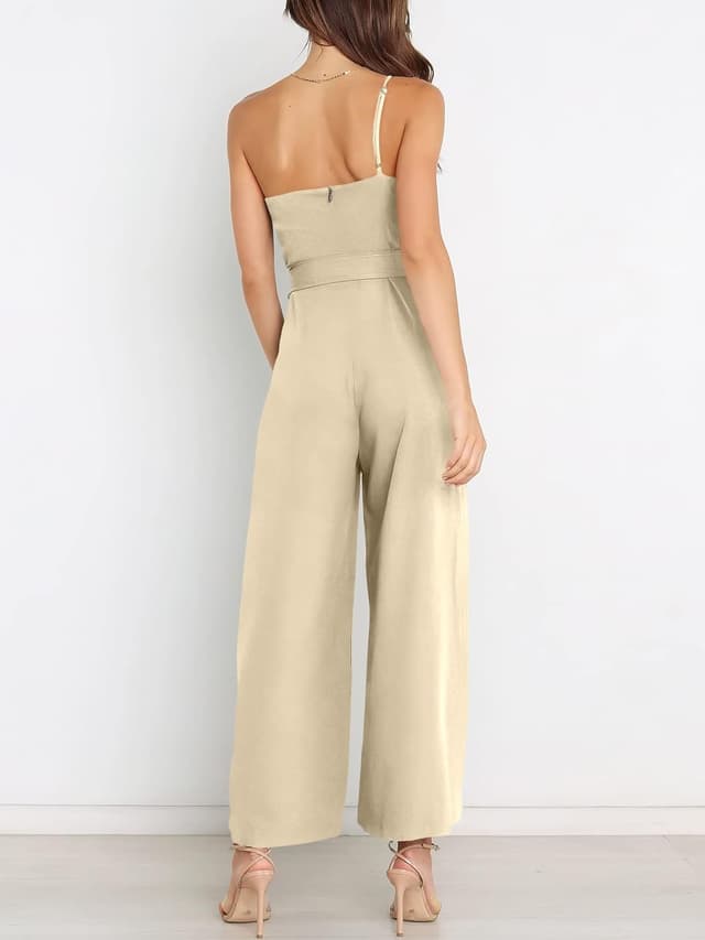 Thumbnail 2 de ANRABESS Women One-Shoulder Jumpsuit S–XL 👗