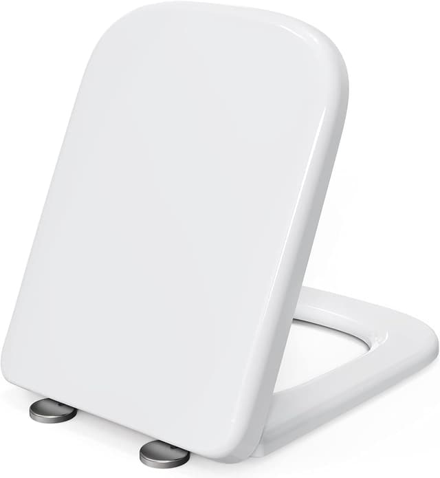 Imagen de Pipishell Square Toilet Seat 35.1×46.1 cm 🚽 en OfertitasTOP