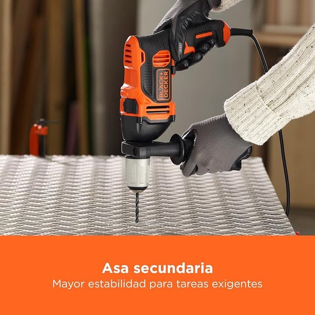 Thumbnail 6 de BLACK+DECKER BEH850K-QS Taladro percutor 850 W