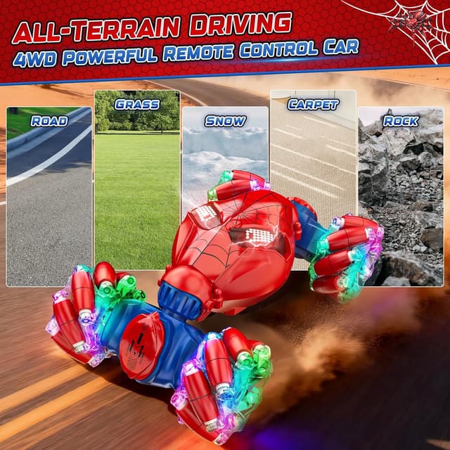 Thumbnail 4 de Spider Gesture Sensing Remote Control Car 2.4GHz 💥