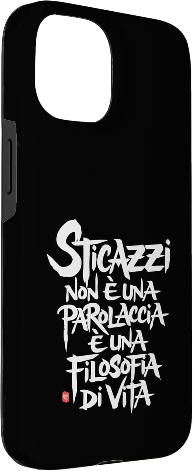 Detalle de Cover per iPhone 15 con scritta Sticazzi