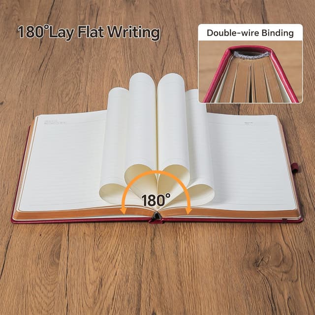 Detalle 1 de ZXHQ B5 lined journal 360 pages with pen