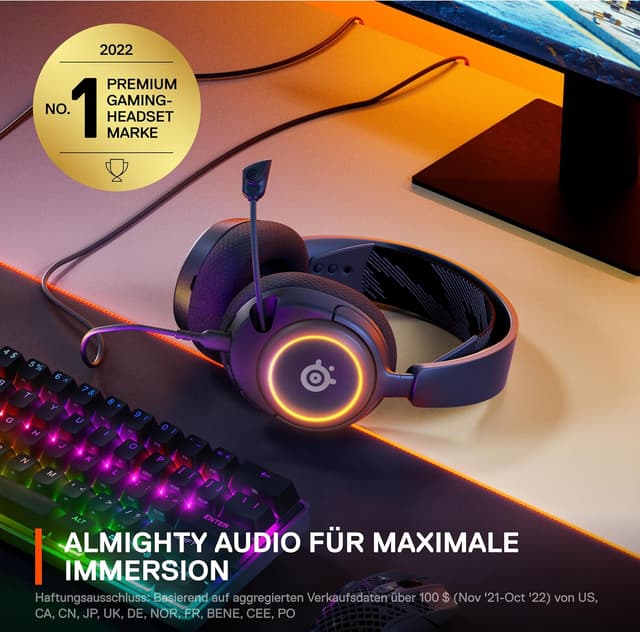 Thumbnail 3 de SteelSeries Arctis Nova 3 Gaming-Headset