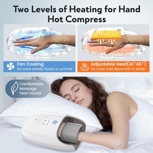 Thumbnail 5 de Cordless Hand Massager 6 Modes for Arthritis 👐