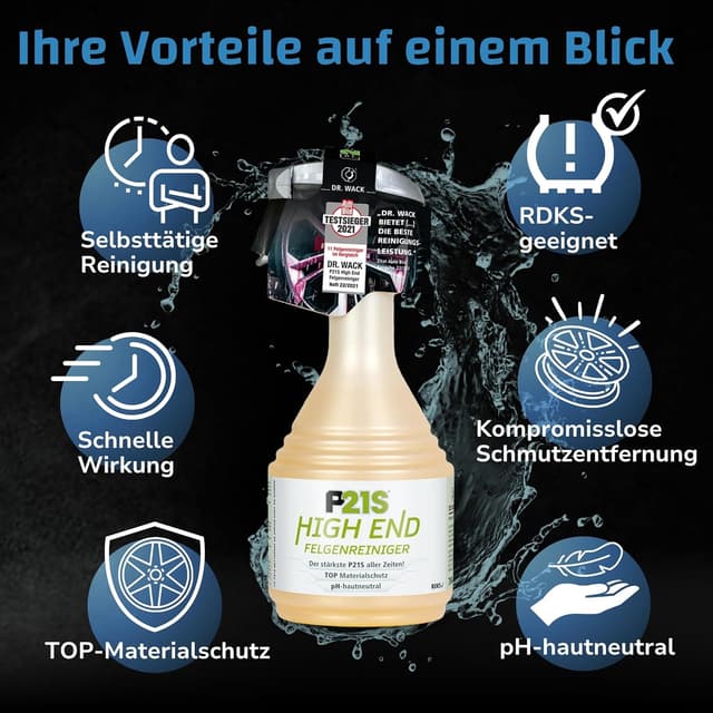 Thumbnail 4 de DR. WACK P21S Felgenreiniger 750 ml