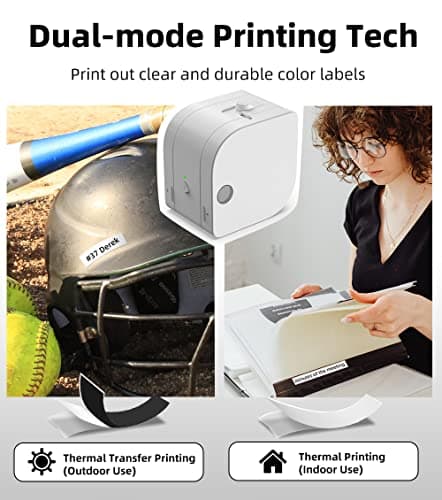 Thumbnail 7 de Phomemo P12-Pro Étiqueteuse Bluetooth, 3 rubans, 📄