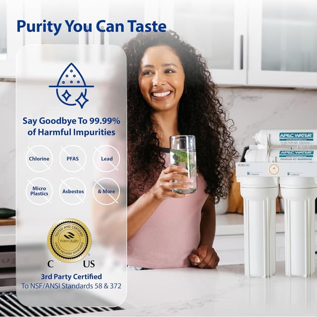 Detalle de APEC WATER ROES-PH75 75 GPD RO water filter