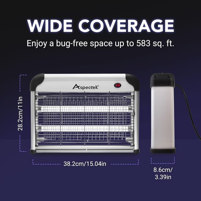 Thumbnail 1 de ASPECTEK Lámpara antimosquitos 20W