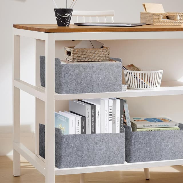 Thumbnail 5 de Cozary Cesta Plegable de Fieltro para Leña y Compras 🛒