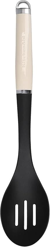 Imagen de KitchenAid Cucharón de rejilla ergonómico, negro/beige 🍽 en OfertitasTOP