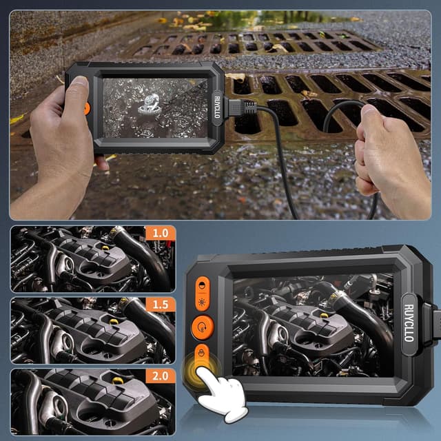 Thumbnail 5 de Ruycllo Endoscopio 1080P 4.3" IPS