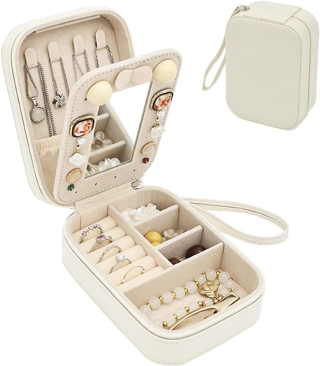 Thumbnail 6 de Boxudeli Joyero de viaje pequeño Rosa