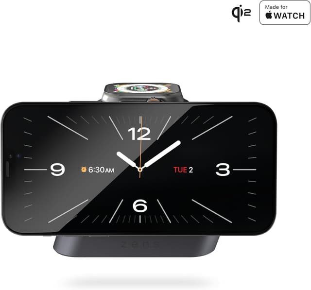 Detalle 2 de Zens Nightstand Pro 2 Cargador MagSafe inalámbrico Qi