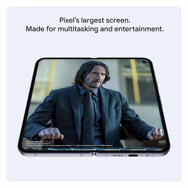 Detalle de Google Pixel 10 Pro Fold (Unlocked) with Gemini, Moonstone, 512GB – Foldable Android phone