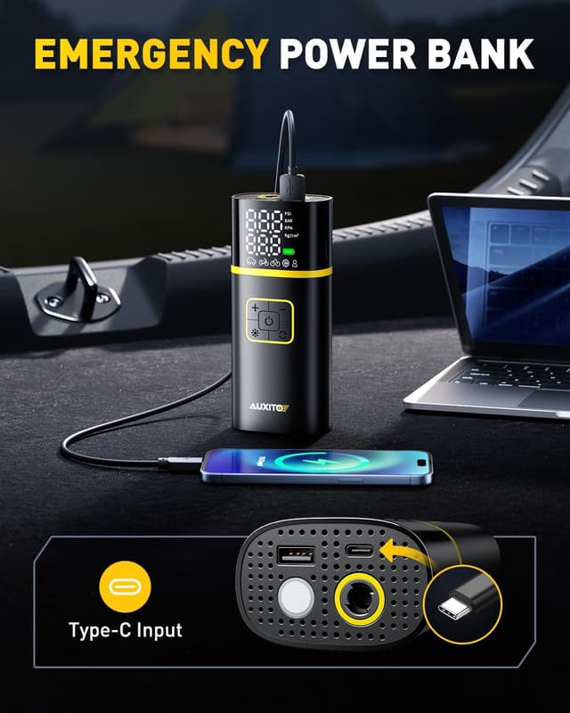 Thumbnail 4 de AUXITO Tire Inflator 150 PSI