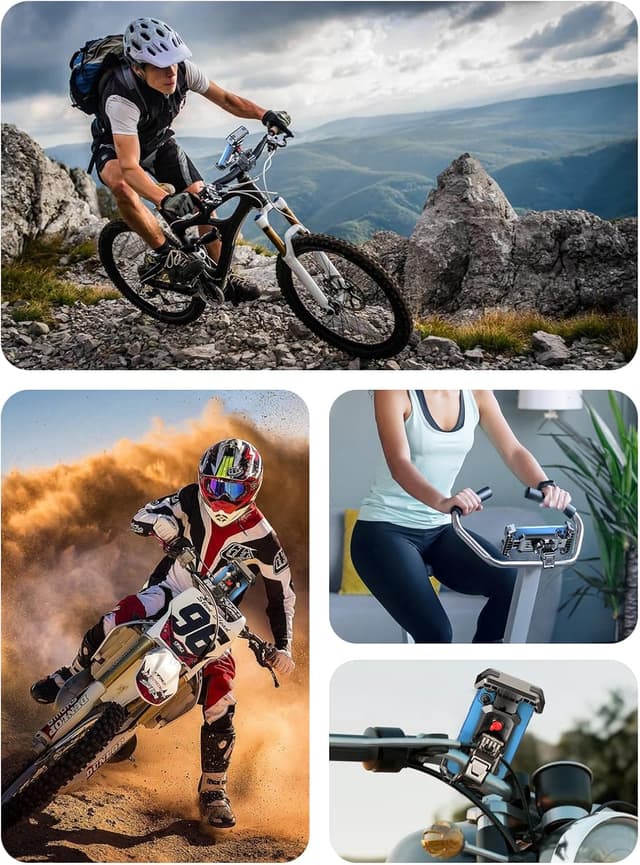 Thumbnail 6 de CIRYCASE Bike Phone Holder (3s install, anti-vibration, 360° rotation) for 4.7–6.8” phones